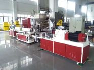 AF20 Razor Lubrication Strip Extrusion Production Line , Twin Screw Plastic Extruder Servo Motor