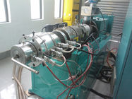 Double Screw Extruder Plastic Water Pipe Making Machine , Pvc Pipe Extrusion Line