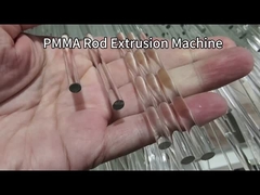Ligne de production de tiges de barres acryliques transparentes