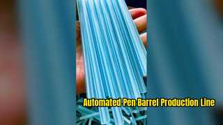 Ligne d'extrusion de baril de stylo PP