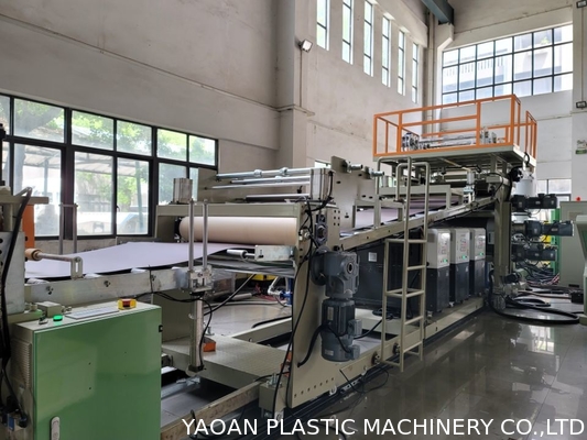 La machine 380V d'extrusion de feuille de valise de rendement élevé a adapté la puissance aux besoins du client