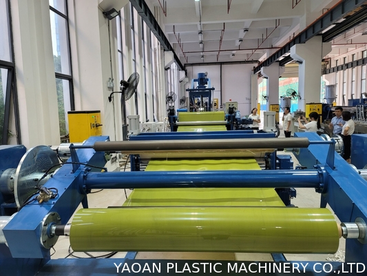 Machine 380V/50Hz d'extrusion de feuille de PE refroidie par air avec la certification de la CE