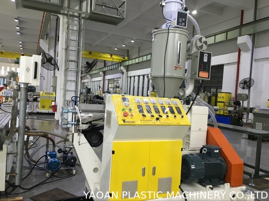 Machine d'extrusion de tuyau de diffuseur de PC de couleurs d'AF-55 &45 deux pour le client indien