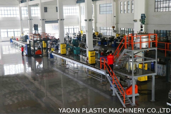 Bâton chaud de colle de fonte d'EVA faisant la ligne de production à la machine pour la barre
