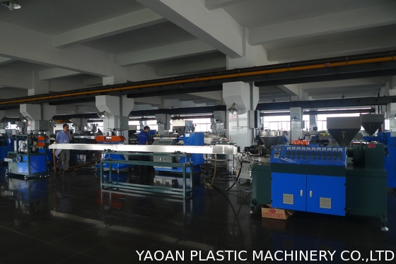 Facile actionnez la paille à boire en plastique faisant à machine la couleur bleue de machine