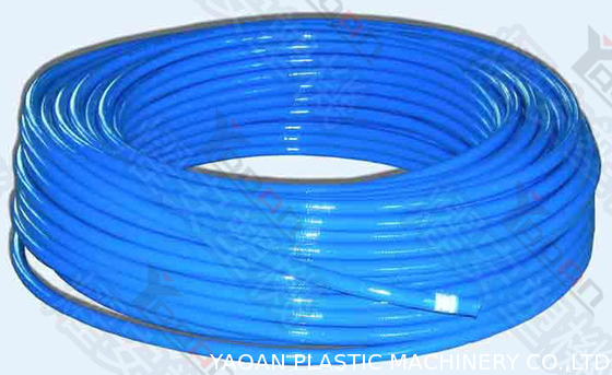 Machine en plastique adaptée aux besoins du client d'extrusion de tuyau, chaîne de production de tuyau de TPU/unité centrale