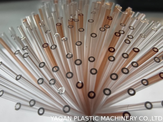 PP PC PETG PCTG Tubes capillaires Petite machine à extruder la paille